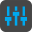 Dark Blue Alpha iPack Icon