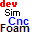devSim Cnc Foam version 1.00d