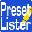 Preset Lister & Sharer version 1.4.0f
