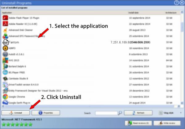Uninstall Fantom 7.251.6.189.8.2546.506.2306