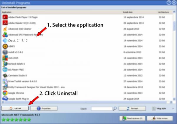 Uninstall iDesk 2.1.7.10