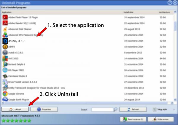 Uninstall altrady 3.5.7