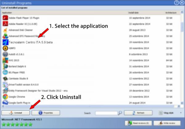 Uninstall Tecnoalarm Centro ITA 5.9 beta