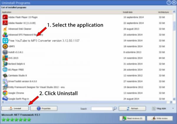 Uninstall Free YouTube to MP3 Converter version 3.12.50.1107