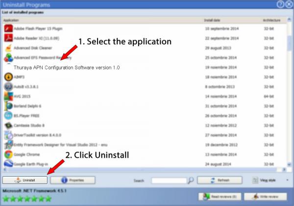 Uninstall Thuraya APN Configuration Software version 1.0