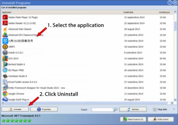 Uninstall A网360防病毒软件