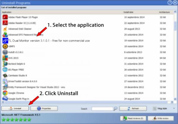Uninstall TL Dual Monitor version 3.1.0.1 - free for non-commercial use