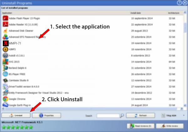 Uninstall MMPI-71