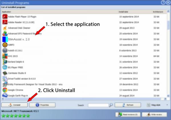 Uninstall StimAssist v. 2.0