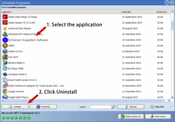 Uninstall EzSensor Acquisition Software