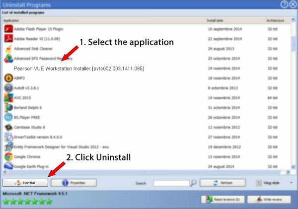 Uninstall Pearson VUE Workstation Installer [pvtc002.003.1411.085]
