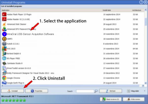 Uninstall IntraOral USB-Sensor Acquisition Software