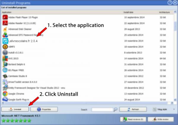 Uninstall Lelivrescolaire.fr 2.0.4