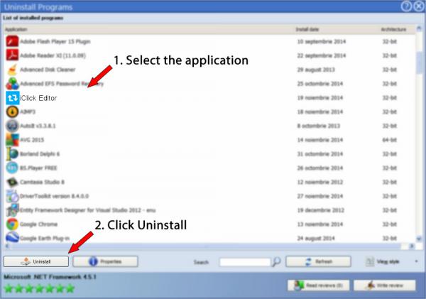 Uninstall iClick Editor