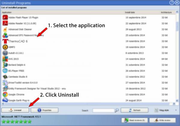 Uninstall ThermoCAD 6
