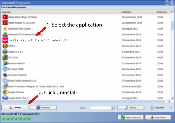 Uninstall TMS IDE Plugins for Delphi 10.1 Berlin v1.0.0.0