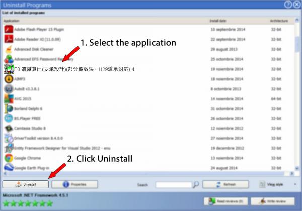 Uninstall F8 震度算出(支承設計)(部分係数法・H29道示対応) 4